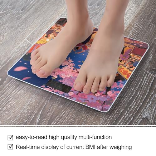 Báscula Digital de Baño Asian Cherry Blossom 400 lb miniatura 5