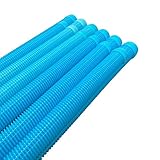 DPM Heavy-Duty Pro Swimming Pool Cleaner Hose 4 Ft Made in USA Swimming Pool Vacuum Cleaner Sectional Hose Universal Compatible Navigator Baracuda G3 Kreepy Krauly Rebel Aquanaut (12, Aqua Blue) -  Discount Pool Mart