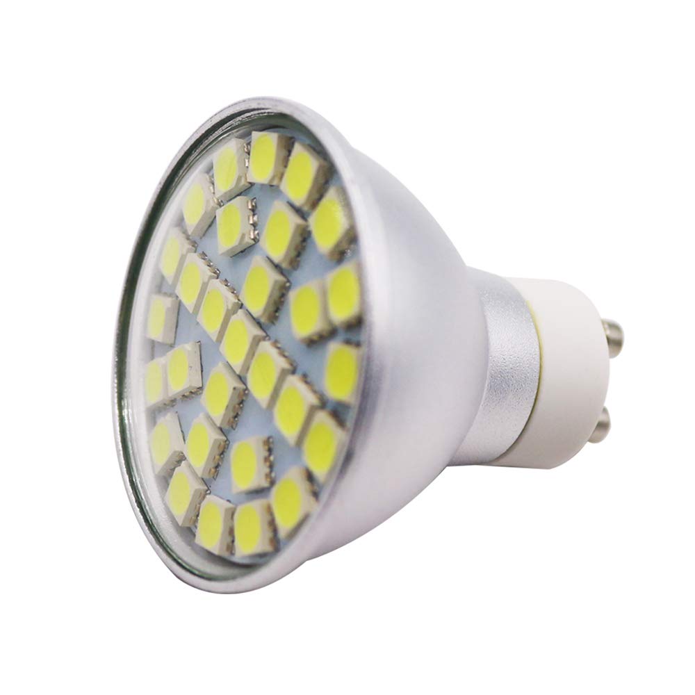 Xindaxin - Juego de 20 bombillas led (GU10, 4 W, no regulable, 400-420 lúmenes, luz blanca cálida, 2800-3200 K, 120 °)