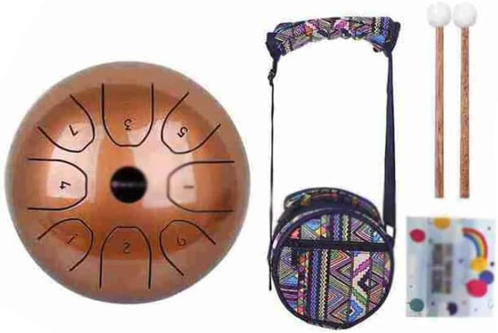 Mini Steel Tongue Drum portátil de 5.5 pulgadas miniatura 1