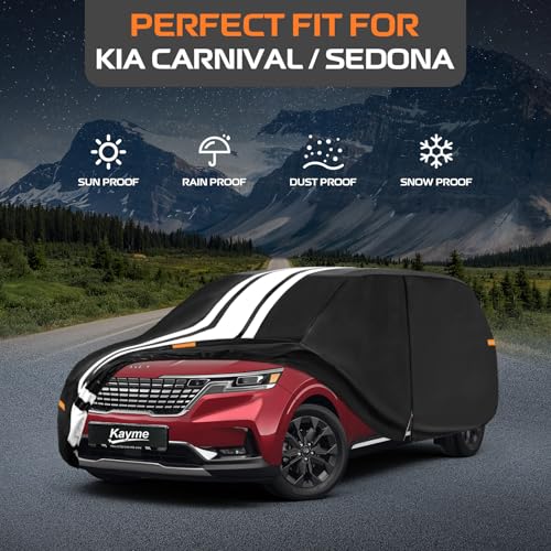 Image of Kayme Heavy Duty Car Cover for Kia Sedona /Carnival (2002-2026)
