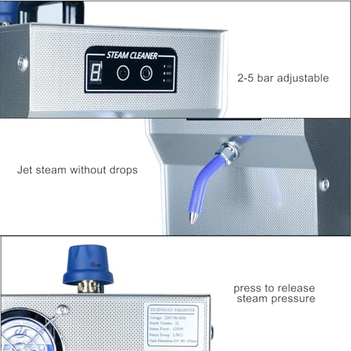 Tdr Venus Jewelry Cleaner Machine For Silver & Gold Professional Steam Cleaner Machine 1200W 2L thumb #2