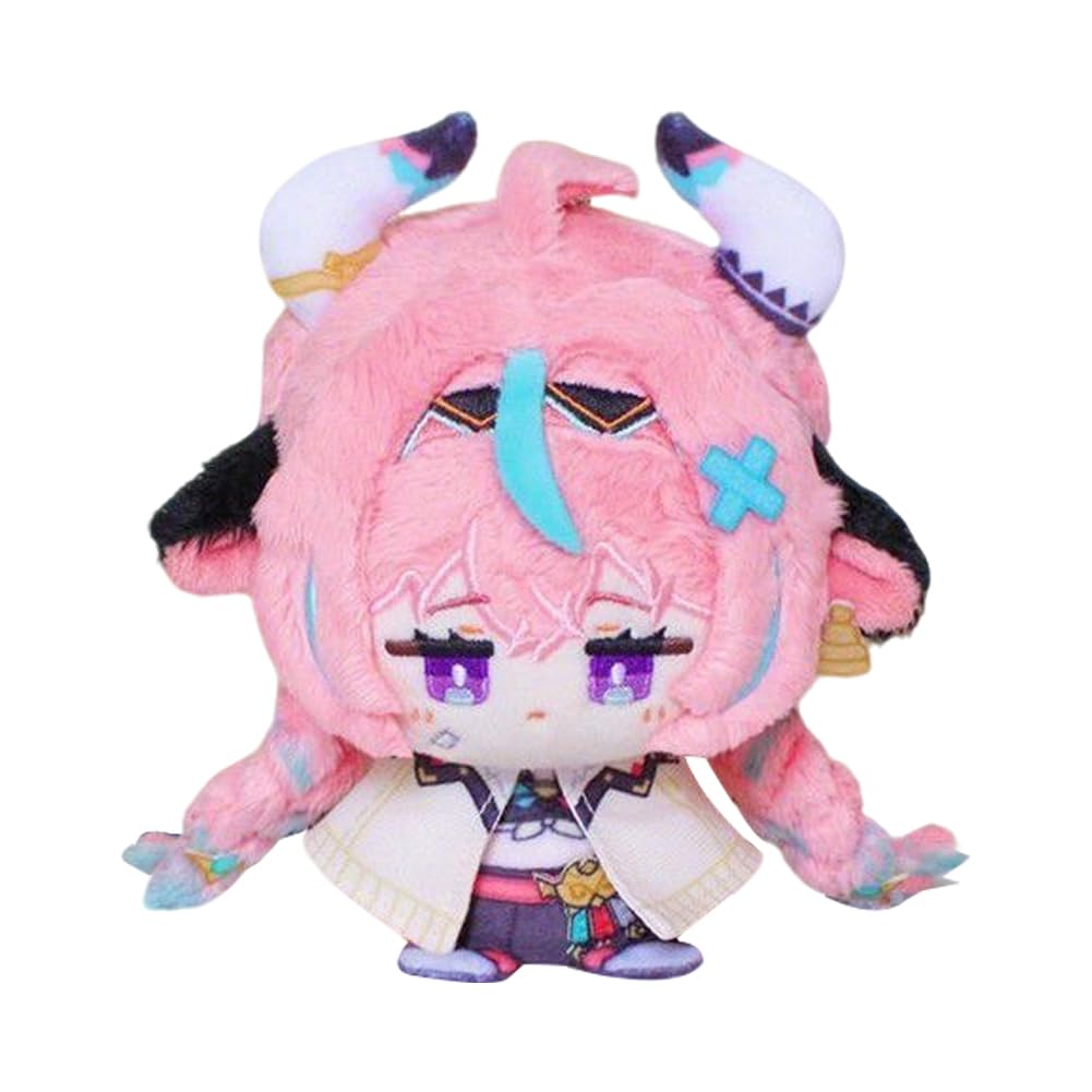 Zhongkaihua 12CM Varesa Pendant Plush Anime Pillow Cushion Stuffed PP Cotton Car Bag Home Keychain Decoration Pendant Ornament For Fans