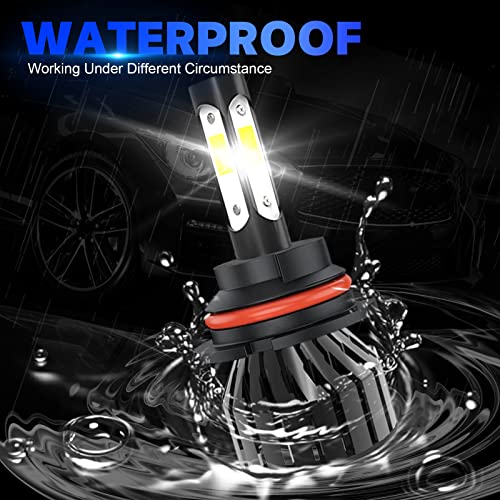 Stonebanks 9007 Led Headlight Bulb Hi/Lo Beam, 10000Lm 300% Brighter Hb5 6000K Cool White Led Headlights Conversion Kit For Car Truck Suv, 2 Pack #TOP6