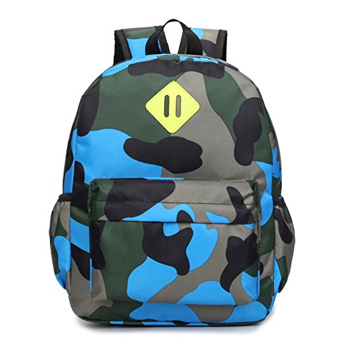 Mochila Niño Infantil Camuflaje Impermeable Guardería Primaria Escolar Escuela Bolsa