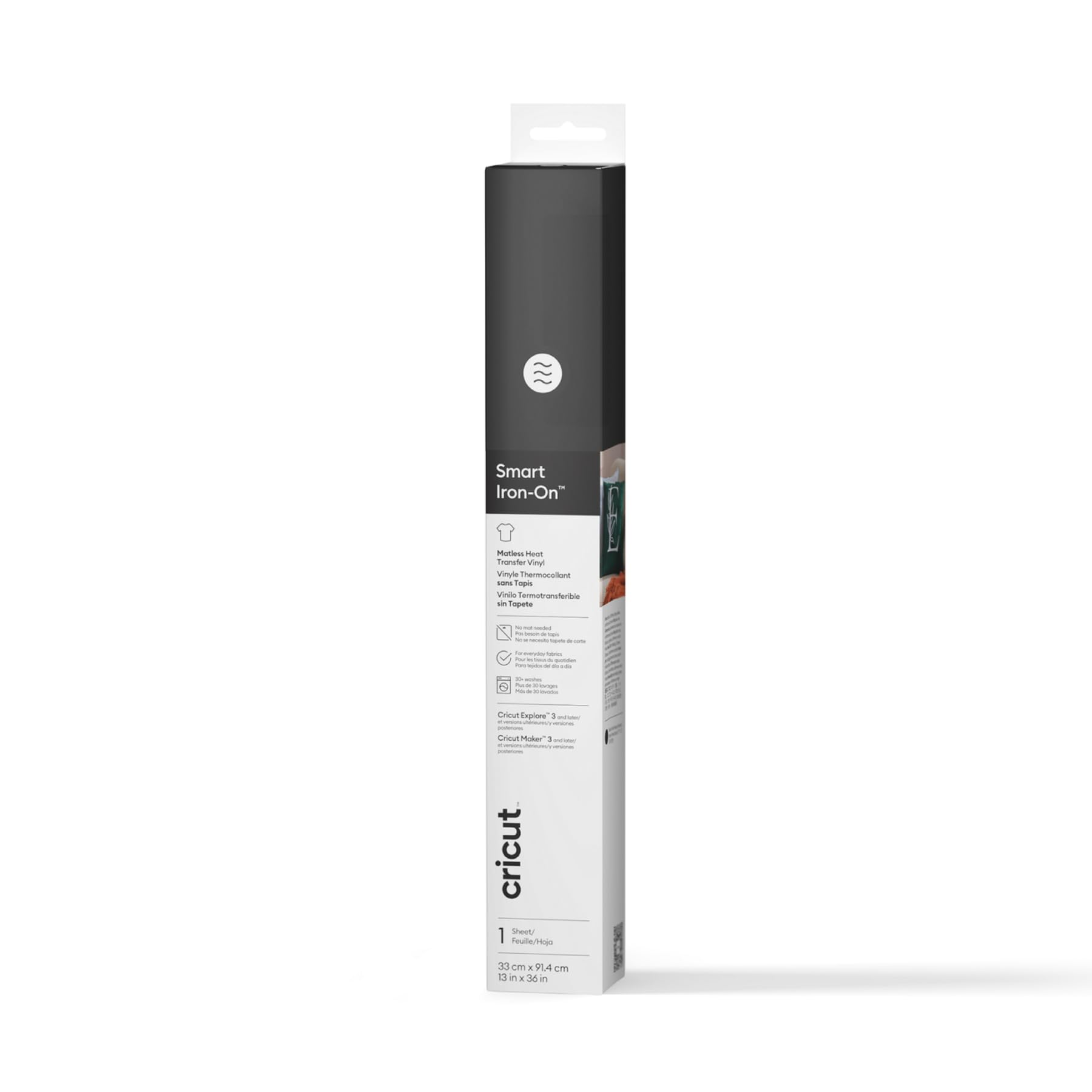 CRICUT 2011316 SMART IRON ON 33X91CM 1 SAYFA SİYAH