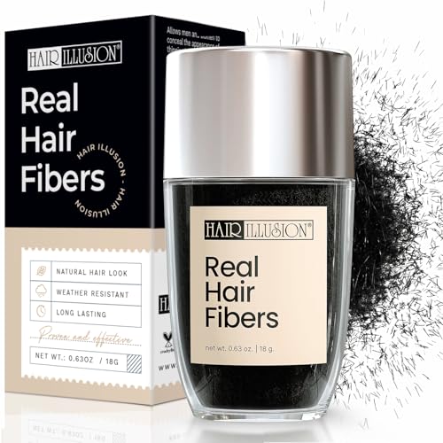 Hair Illusion Real Hair Fibers