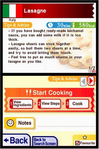 Personal Trainer: Cooking - Nintendo DS