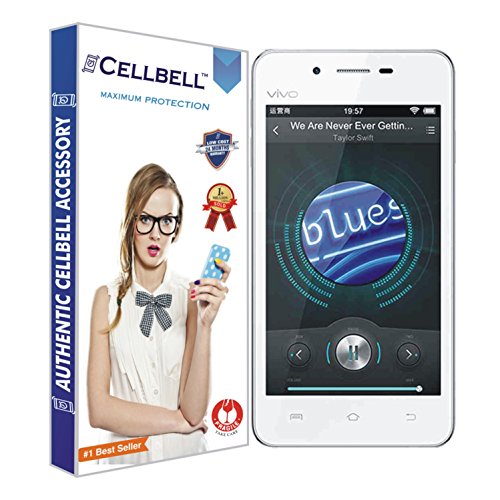 CELLBELL Shatterproof, Glossy-Finish Screen Protector for Vivo Y11 - Transparent