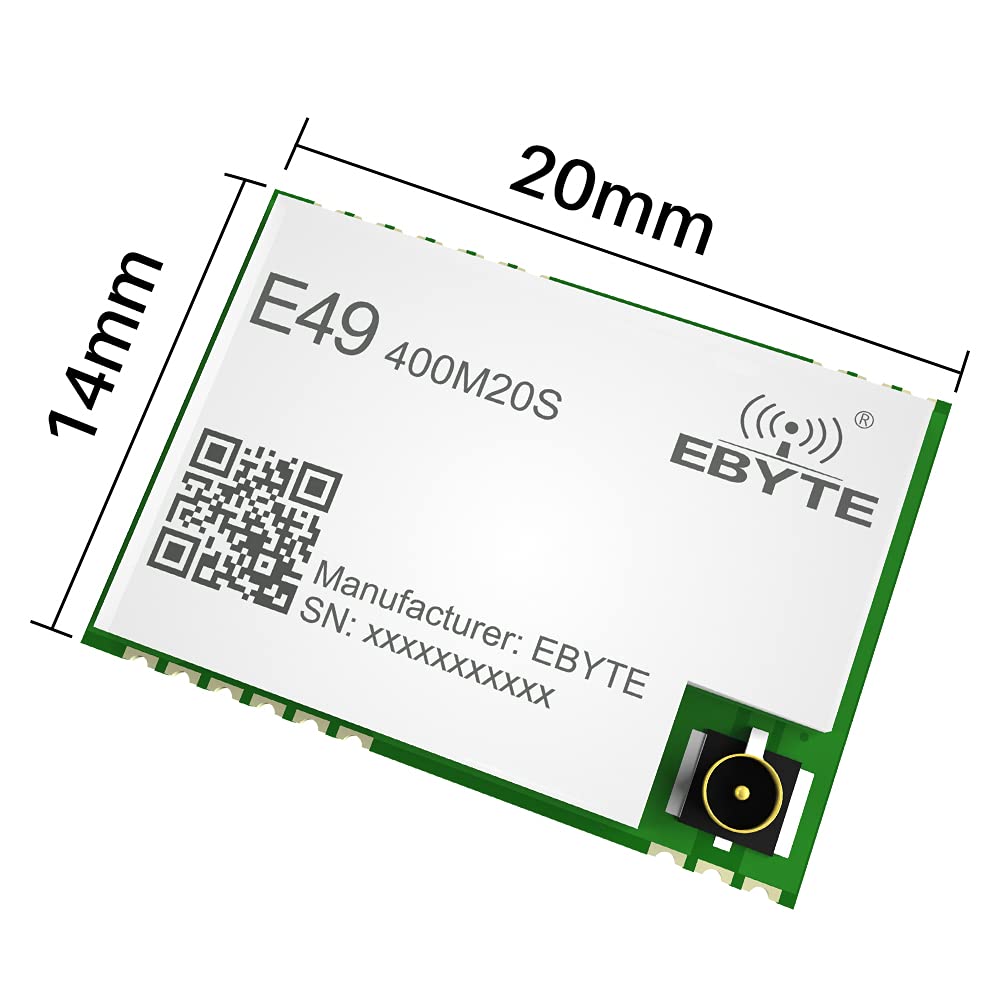 EBYTE CMT2300A Wireless Data Transmission Module 20dBm 433MHz rf Module SMD Wireless Module IPEX/stamp hole E49-400M20S SPI Module