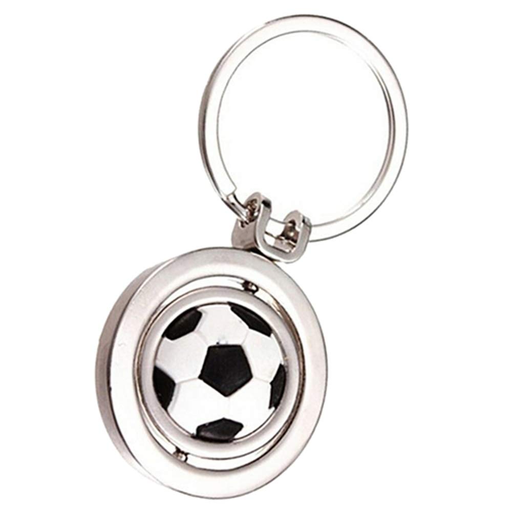 Keyring Rotation Football Keychain Fashion Sport Soccer Ball Key Chains