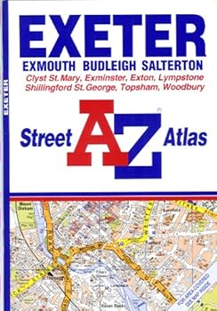 Paperback A-Z Street Atlas of Exeter Book