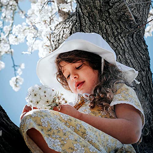 Image of JAN & JUL Original Grow-with-Me Adjustable Cotton Sun-Hats 50+ UPF (Baby, Toddler, Kid)