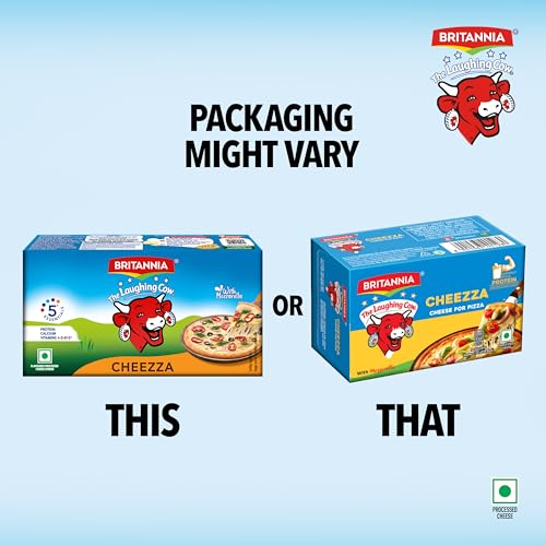 Image of Britannia The Laughing Cow Cheezza Cheese Pizza, 200g Pack