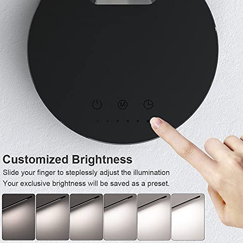 USB Charging LED Desk Lamp with Touch Control & Dimmable Features for Home Office & Bedroom