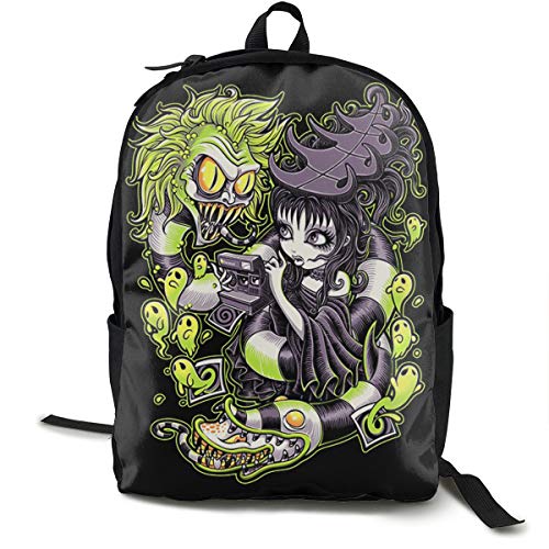 New Product Drew Newton Beet-le-juice Unisex Cool Casual Backpack School Bag Hiking Backpack Black Friday 🔥 Drew Newton Beet-le-juice Unisex Cool Casual Backpack School Bag Hiking Backpack
