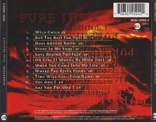 Pure Instinct (Int'l Cover)