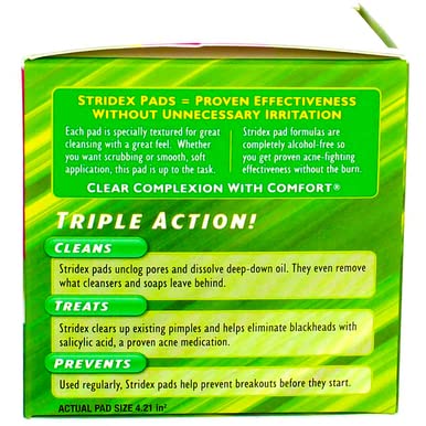 Stri-Dex Stridex Daily Care Acne Pads With Aloe -- Sensitive Skin 55 Ct. by Blistex