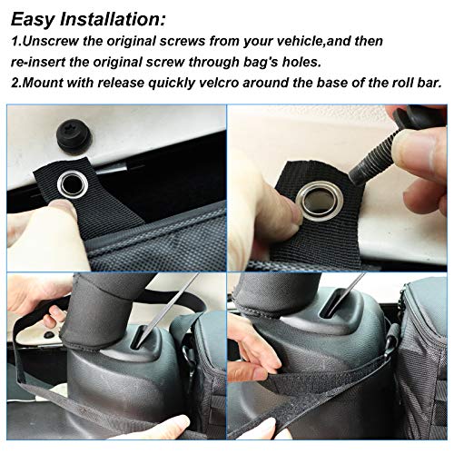 Sac latéral de coffre arrière MFC pour optimiser l'espace Jeep Wrangler JK - 7