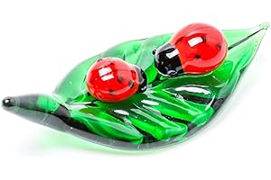 Adorable Ladybird Figurine: A Tiny Glass Masterpiece