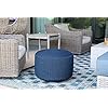 Amazon.com: BIRDROCK HOME Outdoor Pouf Ottoman | Hand Woven Waterproof ...