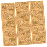 Comptage : chaque autocollant est conçu avec des marquages ​​numériques , garantissant un de vos économies sans aucune confusion, autocollant pour pot d'épargne, autocollants de signalisation