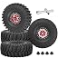 Red- (Wheel Tires)