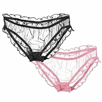 Buy MAES Presents 2 Pack Seductive See Through Panty Undewear Assorted