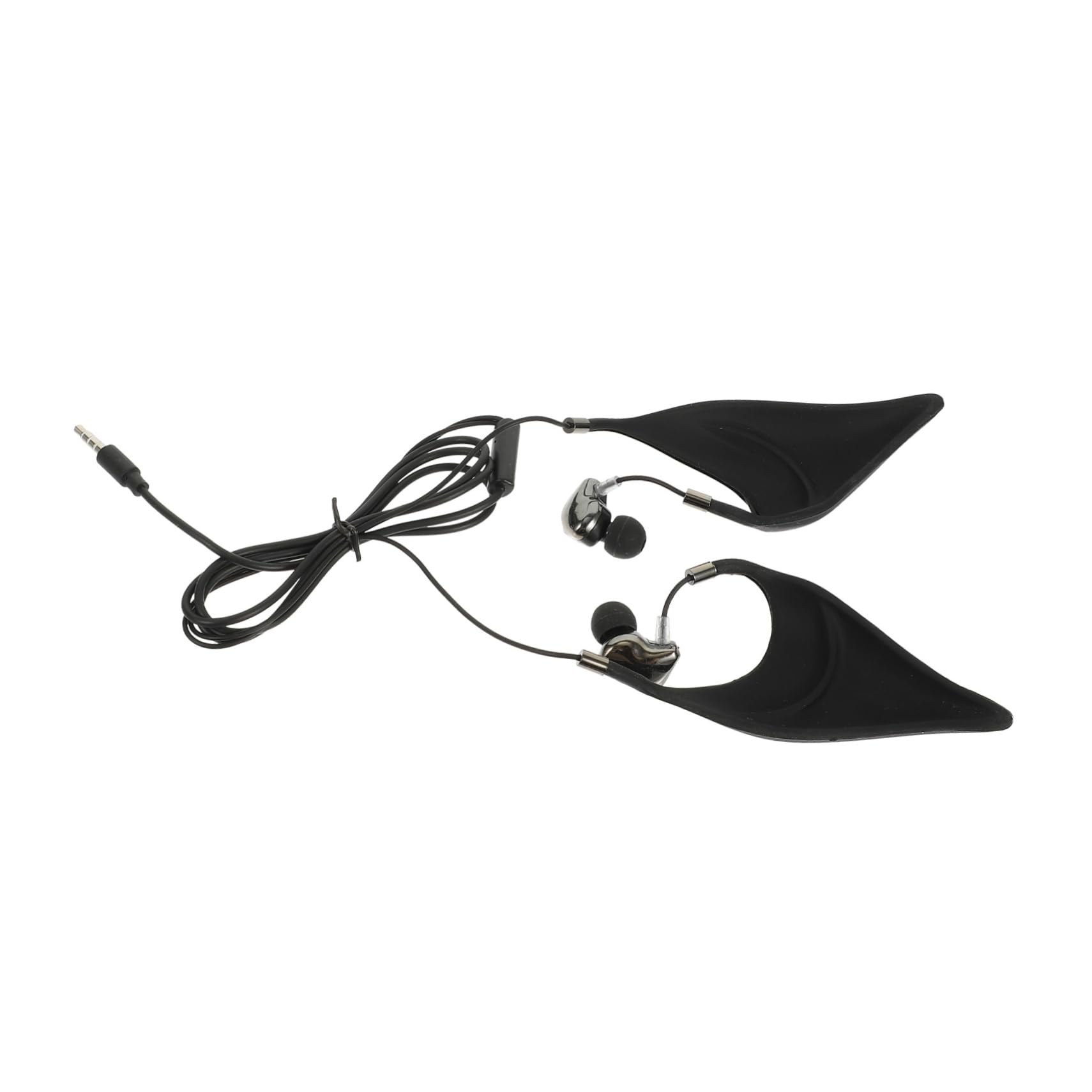 DOITOOL Ear Elf Earphones with Microphone Breathable Flexible Fit Music Headset for Long Term Comfort Noise Reduction Impact