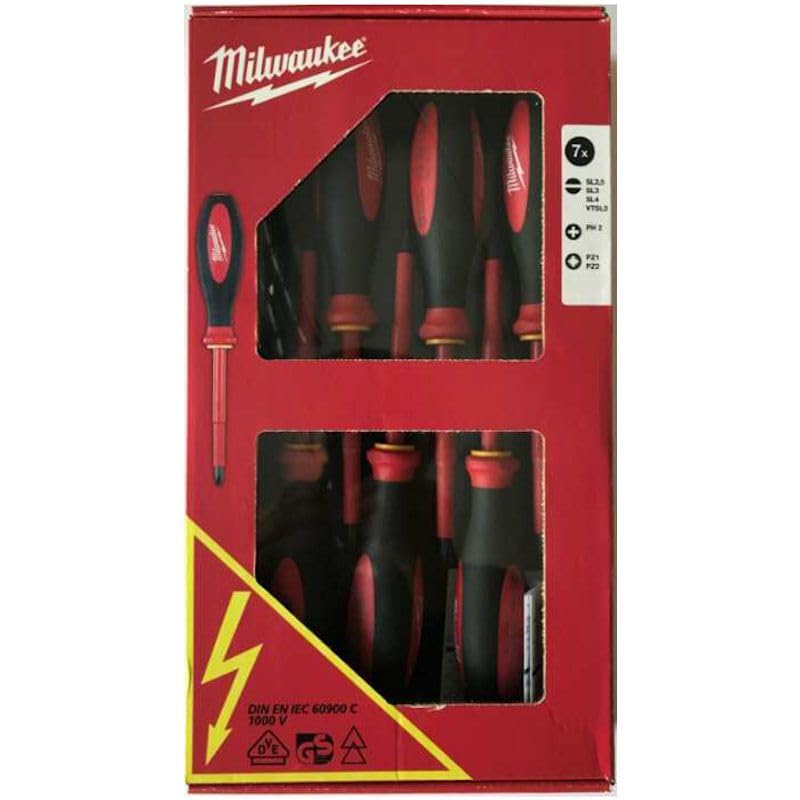 Milwaukee MW4932464067 Set di cacciaviti, Rosso