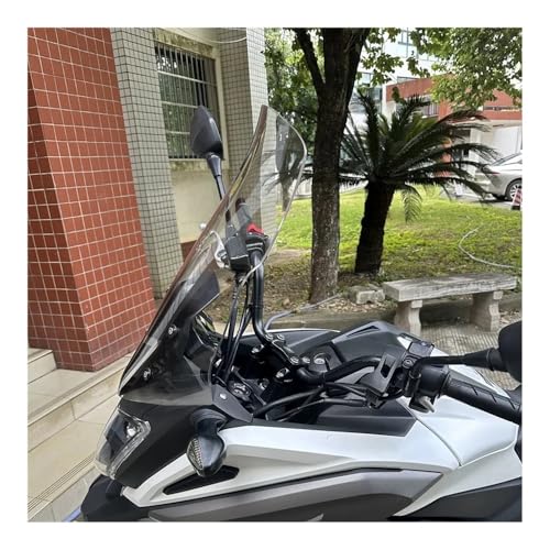 Pare-brise moto protection haute pour les trajets en NC750X