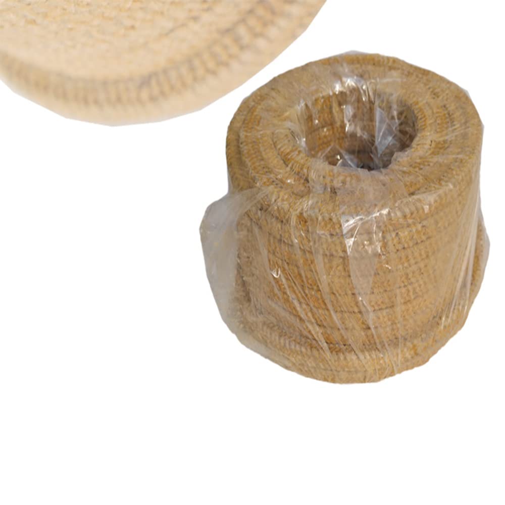 Türdichtungsseil für Holzbrenner, Seildichtung – Wasserpumpen-Wellen-Verpackungsöl, verschleißfeste, selbstschmierende Hochtemperaturdichtung (4 x 4 x 5000 mm)
