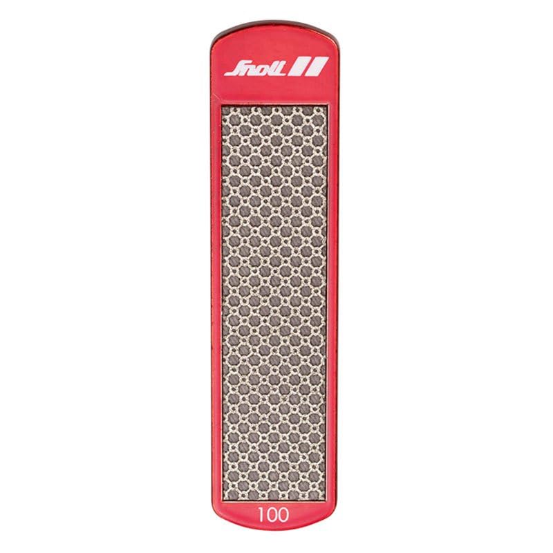 Diamond File Cristallo, 100 mm, Grit 100 Accessori, Sport, Multicolore (Multicolore), Taglia Unica