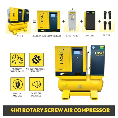 LRSD 7.5HP 4-in-1 VSD Compressor