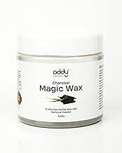 Addy Organics Charcoal Magic Wax Hair Removal Powder for Women & Men |Painless Waxing at Home | Natural Herbal Hair Remover | Unisex Hair Removal Powder for Body, Arms, Legs, Bikini, Butt. | 500 gm