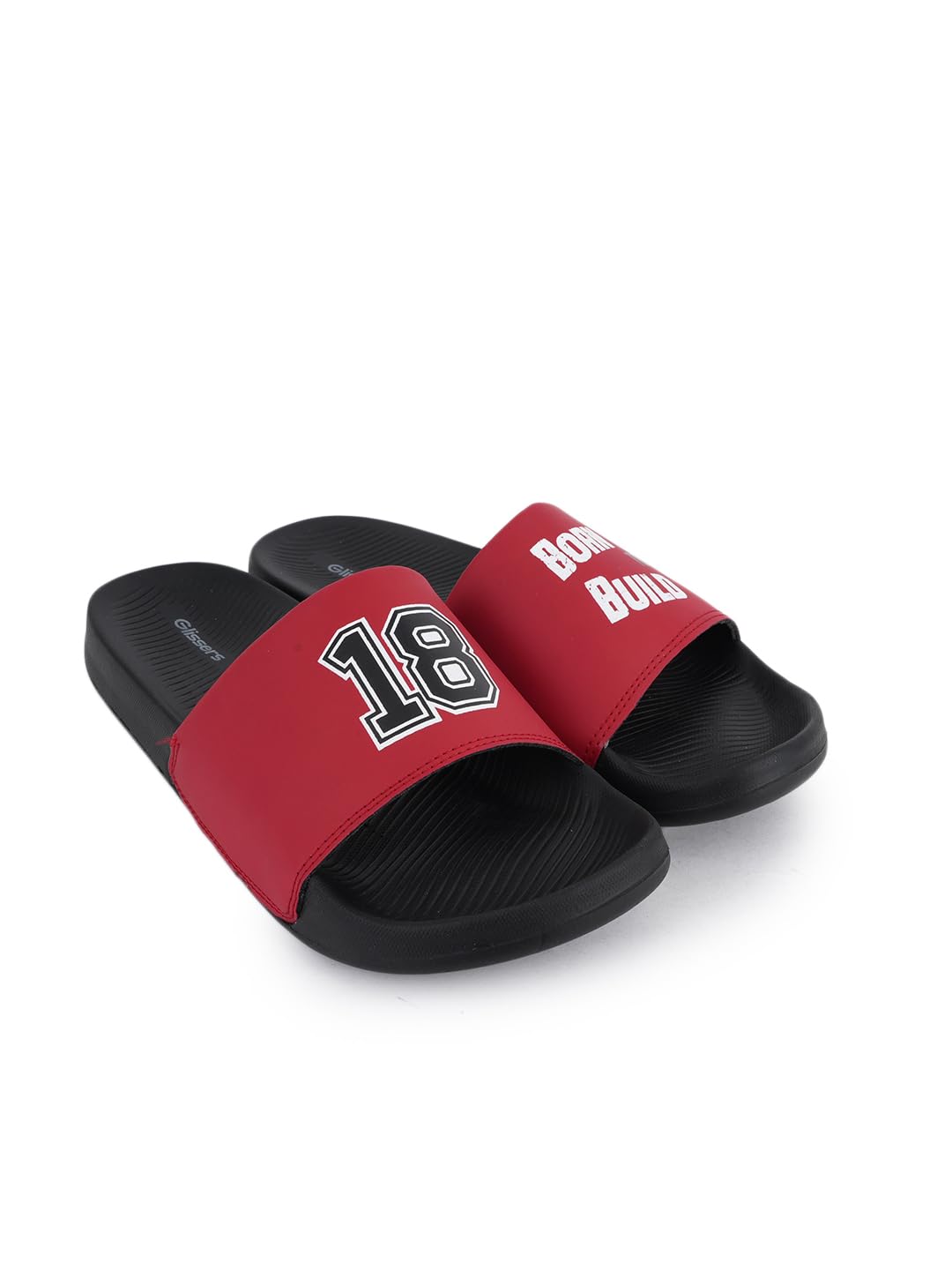 Men Solid Lightweight Comfort Slides – Slip-On Casual Footwear-image-8
