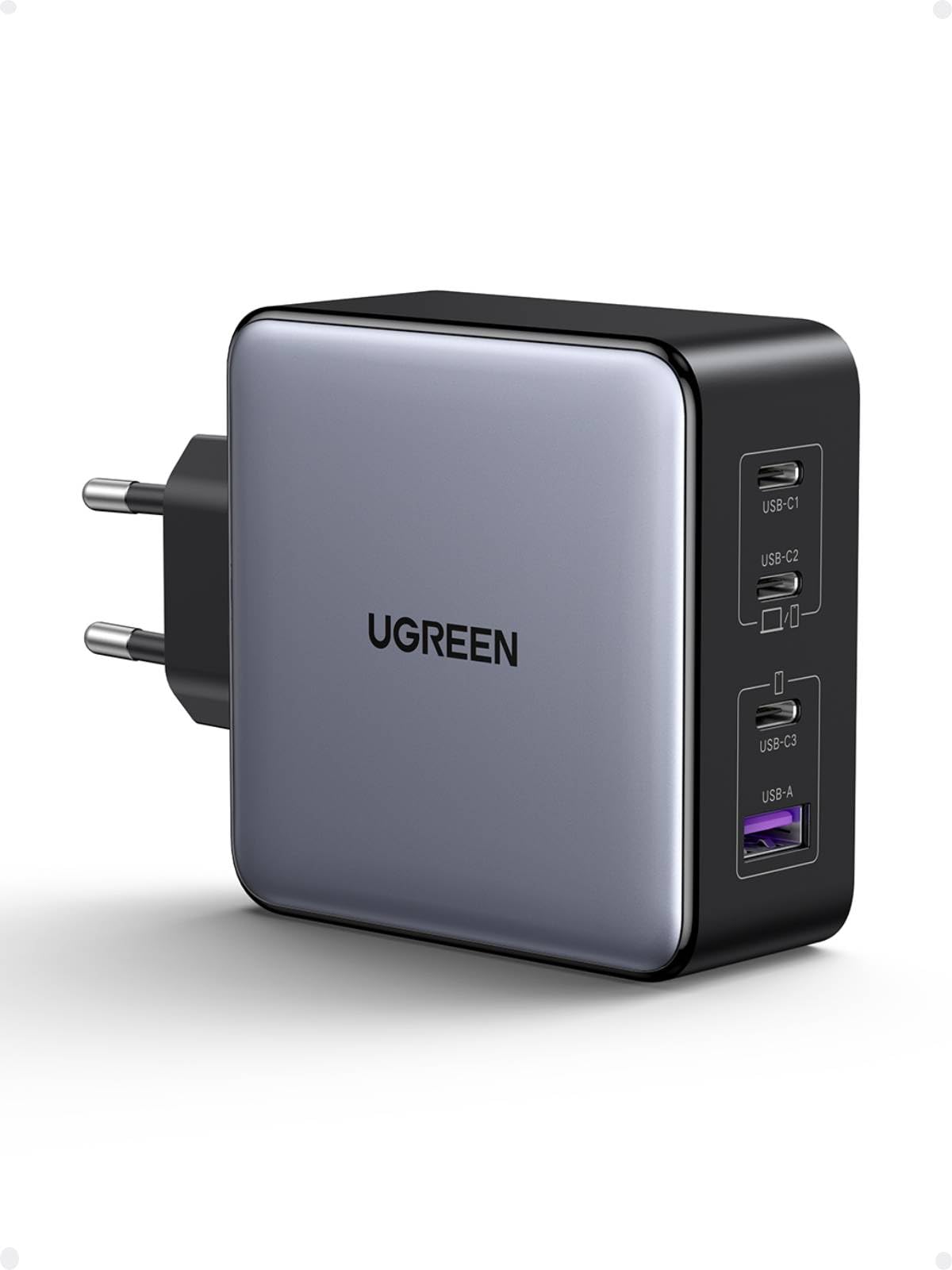 UGREEN Nexode 160W Caricatore USB C GaNInfinity Caricabatteria PD 3.1 PPS con 4 Porte Compatibile con MacBook Pro Air M5 M4 iPhone 17 Pro Max Air 16 15 14 Galaxy S26 25 24 Pixel 10 Pro iPad