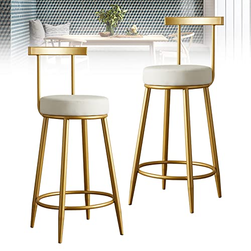 Tabourets de bar de comptoir de cuisine lot de 2 chaises hautes