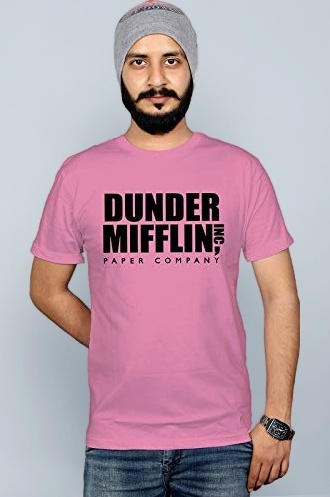 Workshop Graphic Printed T-Shirt for Men & Women | Funny Quote Dunder Mifflin | Round Neck Tees | 100% Cotton | Half Sleeve Office tees