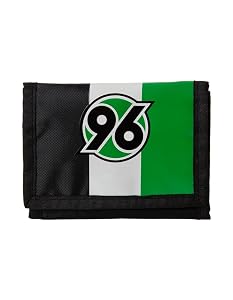 Hannover 96 Geldbörse Herren – Offizielles H96 Portemonnaie S-W-G | Fußball Fan Geldbeutel mit Vereinslogo Fanartikel Wallet für Männer | Lederoptik Geldbörse für Karten & Bargeld