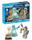 PLAYMOBIL | Novelmore | Fantasma del Castillo y Caballero | Juguete para niños y niñas a Partir de 4 años | 71797