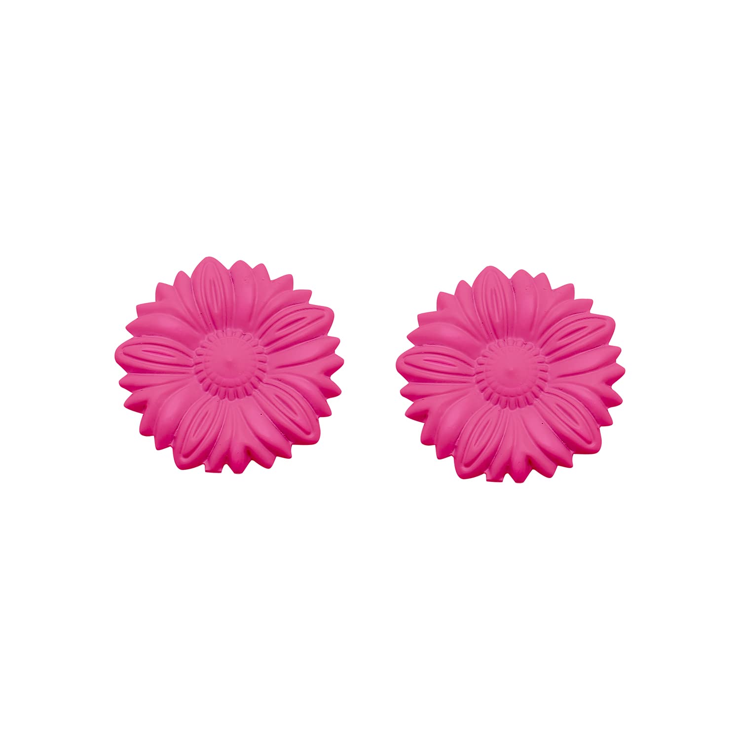 SOHI Designer Pink Studs earrings for women, Gold Plated, earrings for Womens & Girls, fancy earrings for women, fashion jewellery for women, Light Weight (4323) (B0BW5T29BJ) Amazon Price History, Amazon Price Tracker