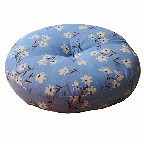 Layboo Modern Home Decor Multicolor Removable and Washable Cotton Cushion/Yoga by Hand Cushion 17