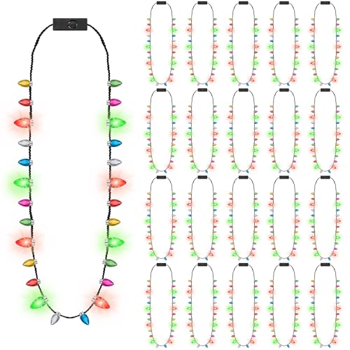 Collier de Noël lumineux de 20 pièces pour animer une fête facilement