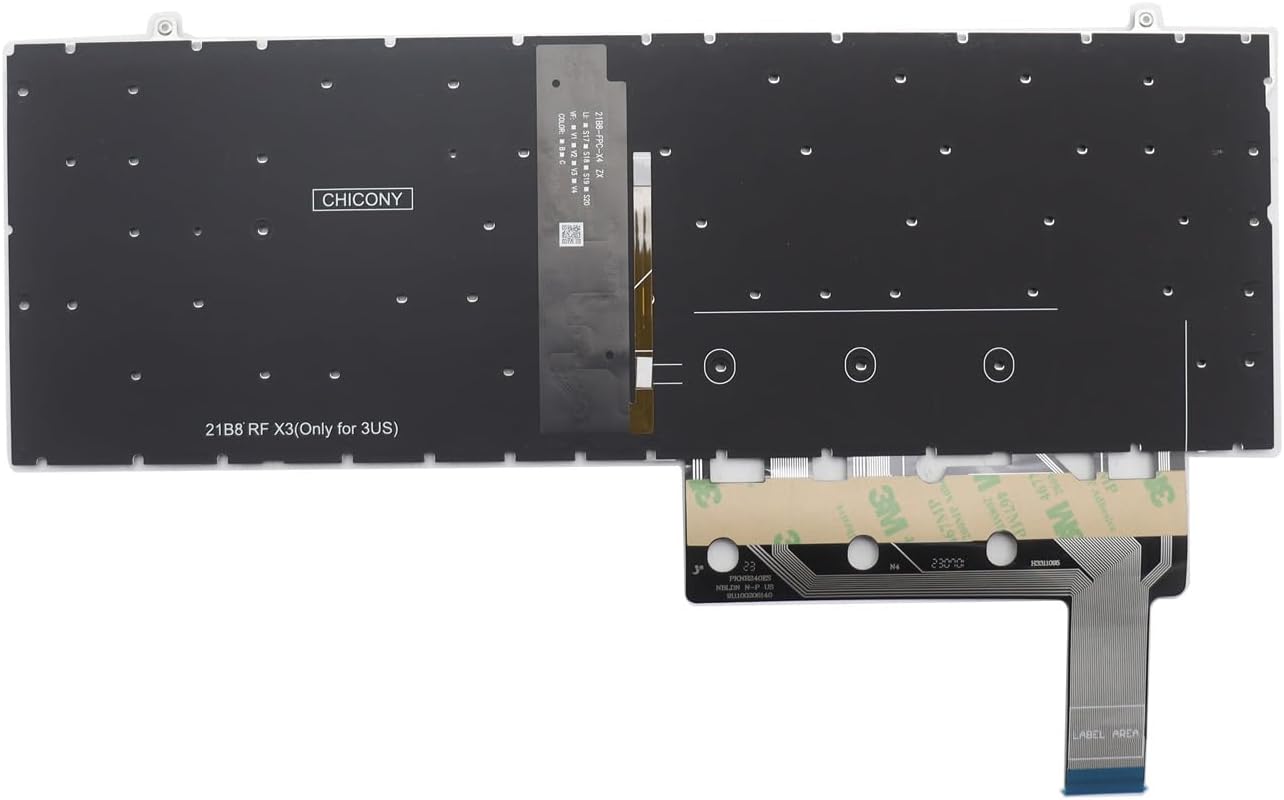 New Replacement Keyboard for HP ZBOOK Firefly 16 G9 G10 / Elitebook 860 G9 G10 Laptop Keyboard Backlit US