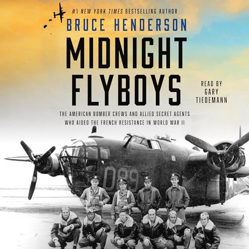 Midnight Flyboys Audiolibro Por Bruce Henderson arte de portada