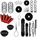 Produktbild Haare Frisuren Set, HyAdierTech Haar Zubehör styling set,Hair Styling Accessories Kit Set Haar Styling Werkzeug, Mädchen Magic Haar Clip Styling Pads Schaum Hair Styling tools für DIY