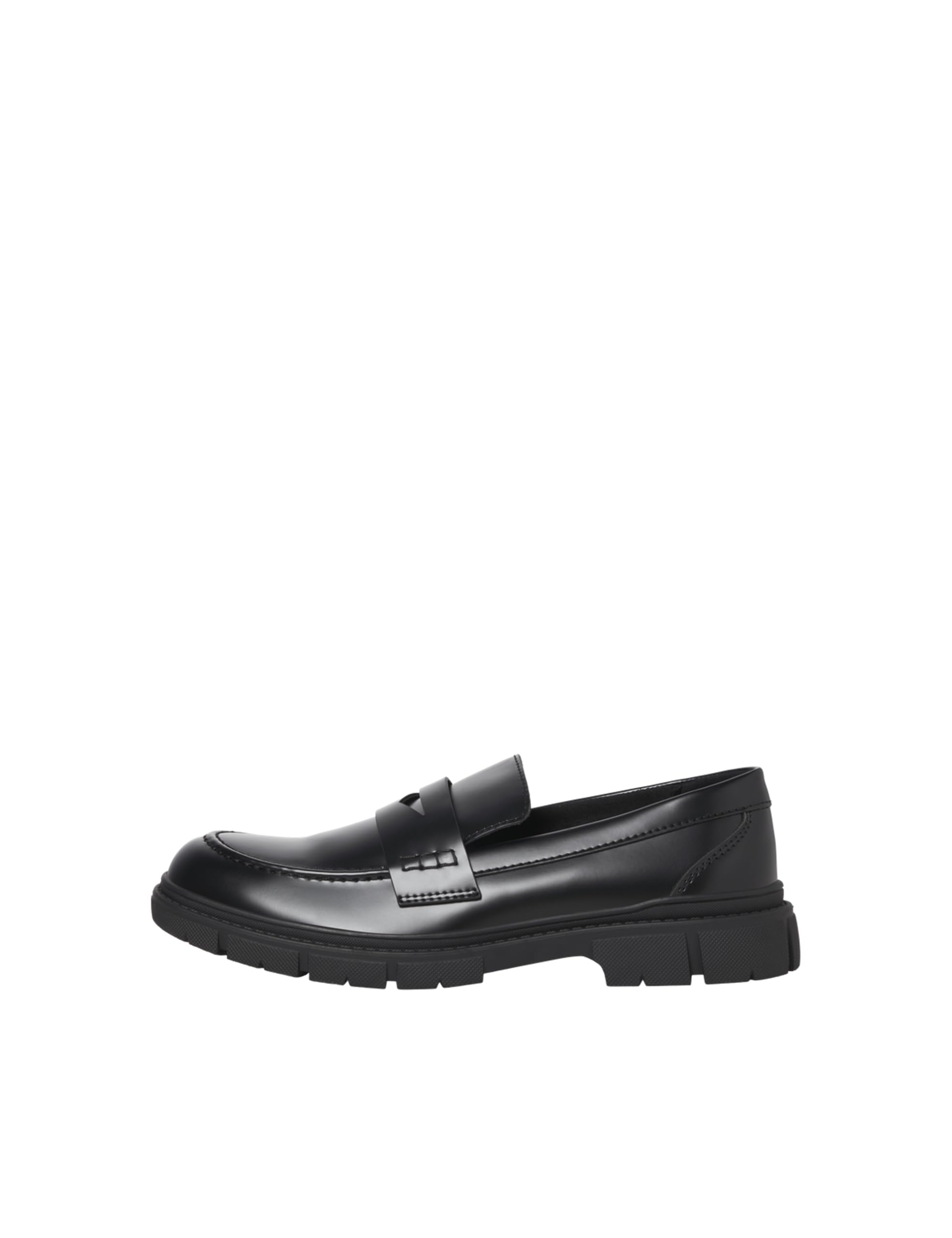 JACK & JONES Men's JFWBAKER Loafer Slippers, Anthracite, 42 EU, Charcoal, 9 UK