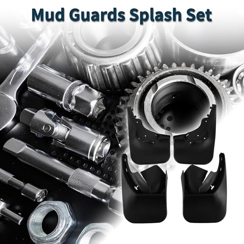 Image of Mud Flaps Splash Guards for Volkswagen Sharan 2004-2007 W /Mount Accessories Mud Guards Front and Rear 1 Set