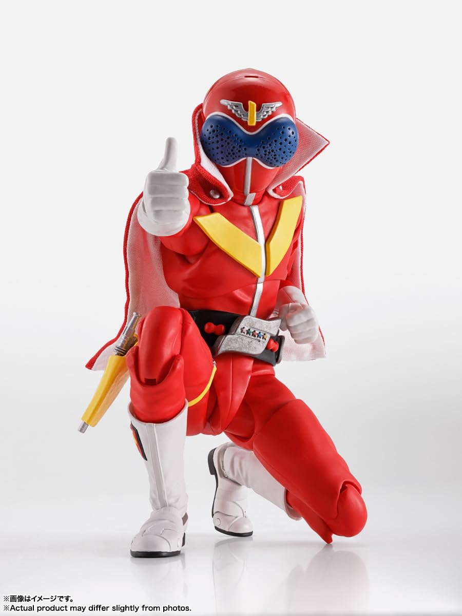 S.H.フィギュアーツ 秘密戦隊ゴレンジャー アカレンジャー 約150mm PVC&ABS製 塗装済み可動フィギュア d2ldlup Amazon.co.jp: TAMASHII NATIONS S.H.フィギュアーツ（真骨彫製法